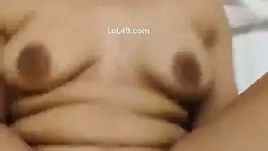 Bouncing boobs sexy wife fucking in hotel room MMS