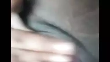 Big boobs horny GF fingering on video call to lover