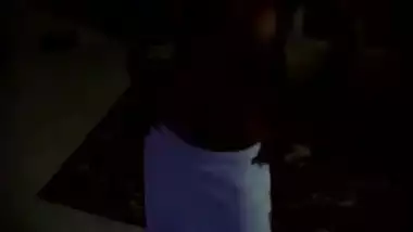 Girlfriend's nude dance making me horny 