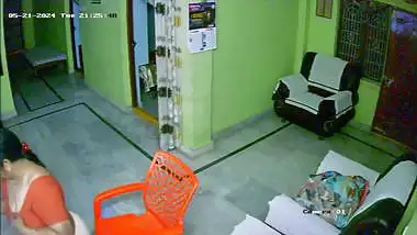 Mature aunty in blouse changing dress nude show