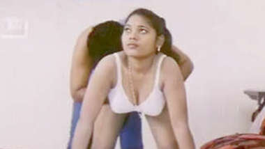 Indian Aunty Given Hand Job And Playing With Big Cock