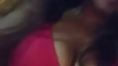 Village girl in bra fingers vaginal hole in standing