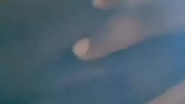 Indian wife shaved pussy rubbing in nude video making