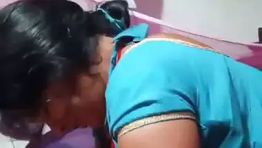 Mature village slut aunty riding dick of local customer